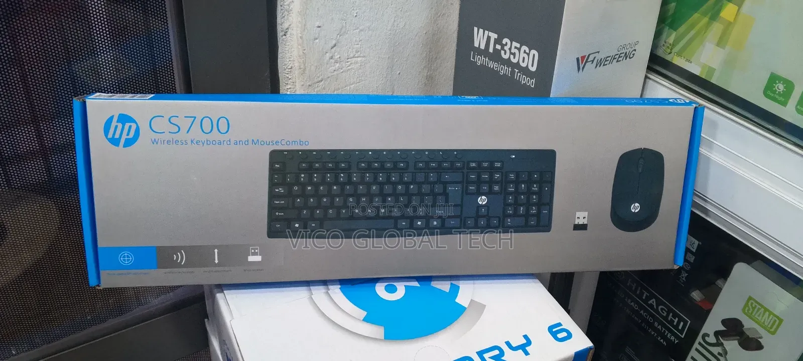 Hp Wireless Keyboard and Mouse Cs700