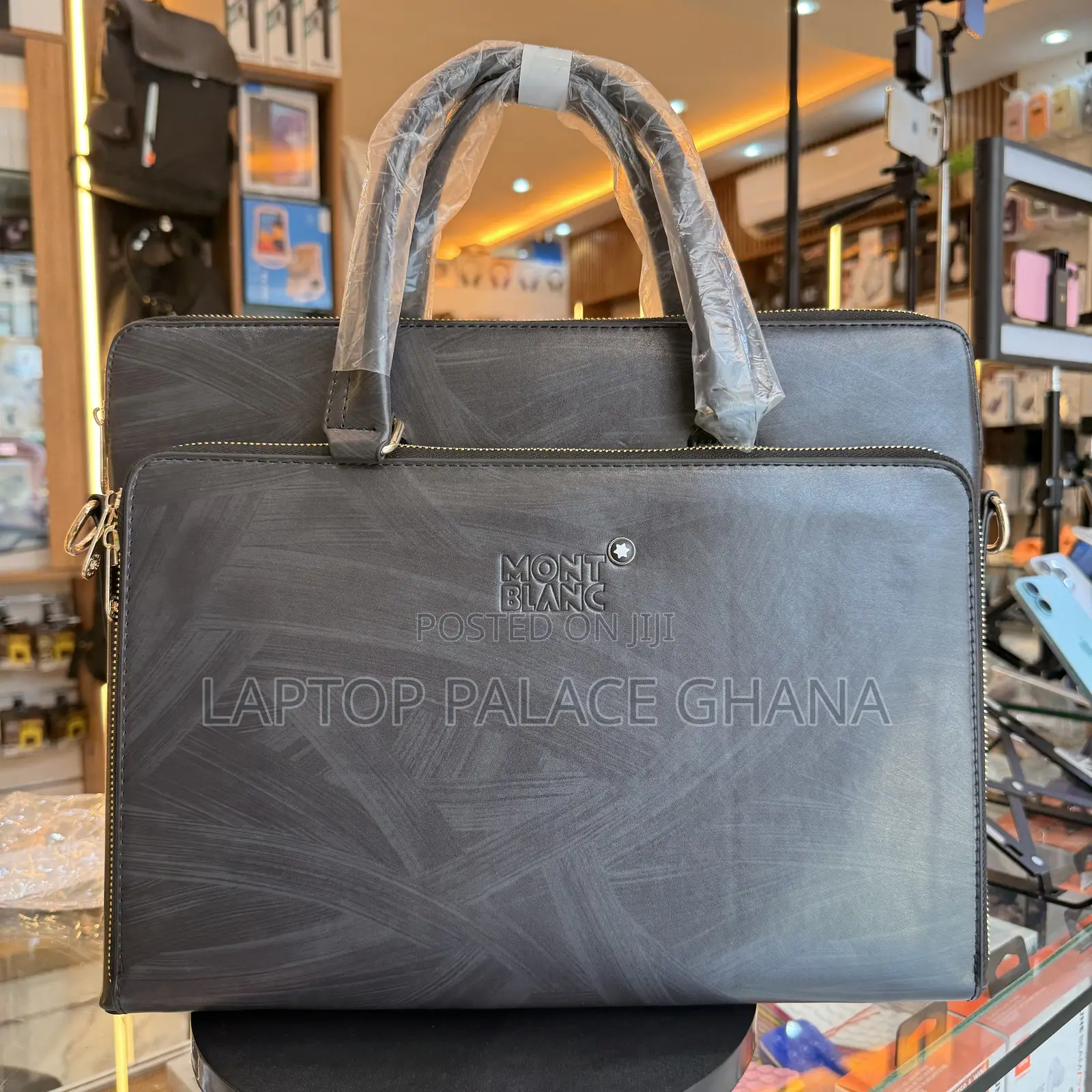 Montblanc Unisex Business Document Laptop Bag | Briefcase