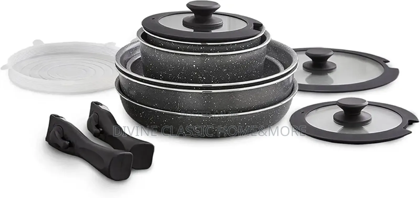 Tower Freedom 13pcs Cerastone Nonstick Cookware Set