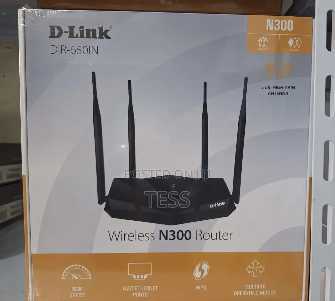 D-Link Dir-650in Wireless N300 Router (Not a Sim Router)
