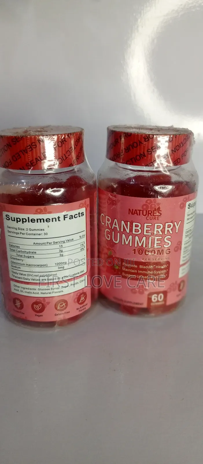 Cranberry Berry Gummies
