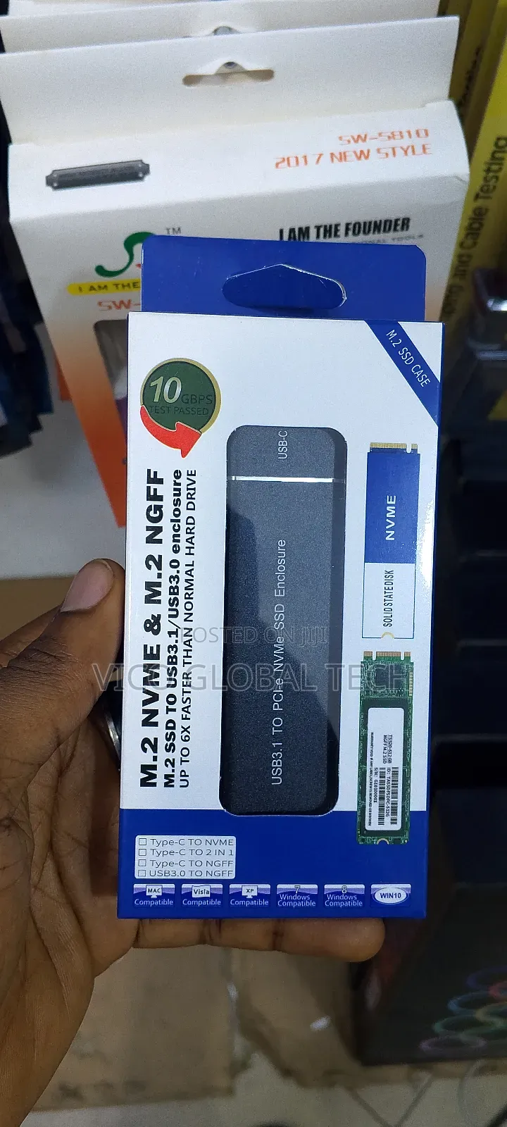 Ssd Enclosure M.2 Nvme M.2 Ngff