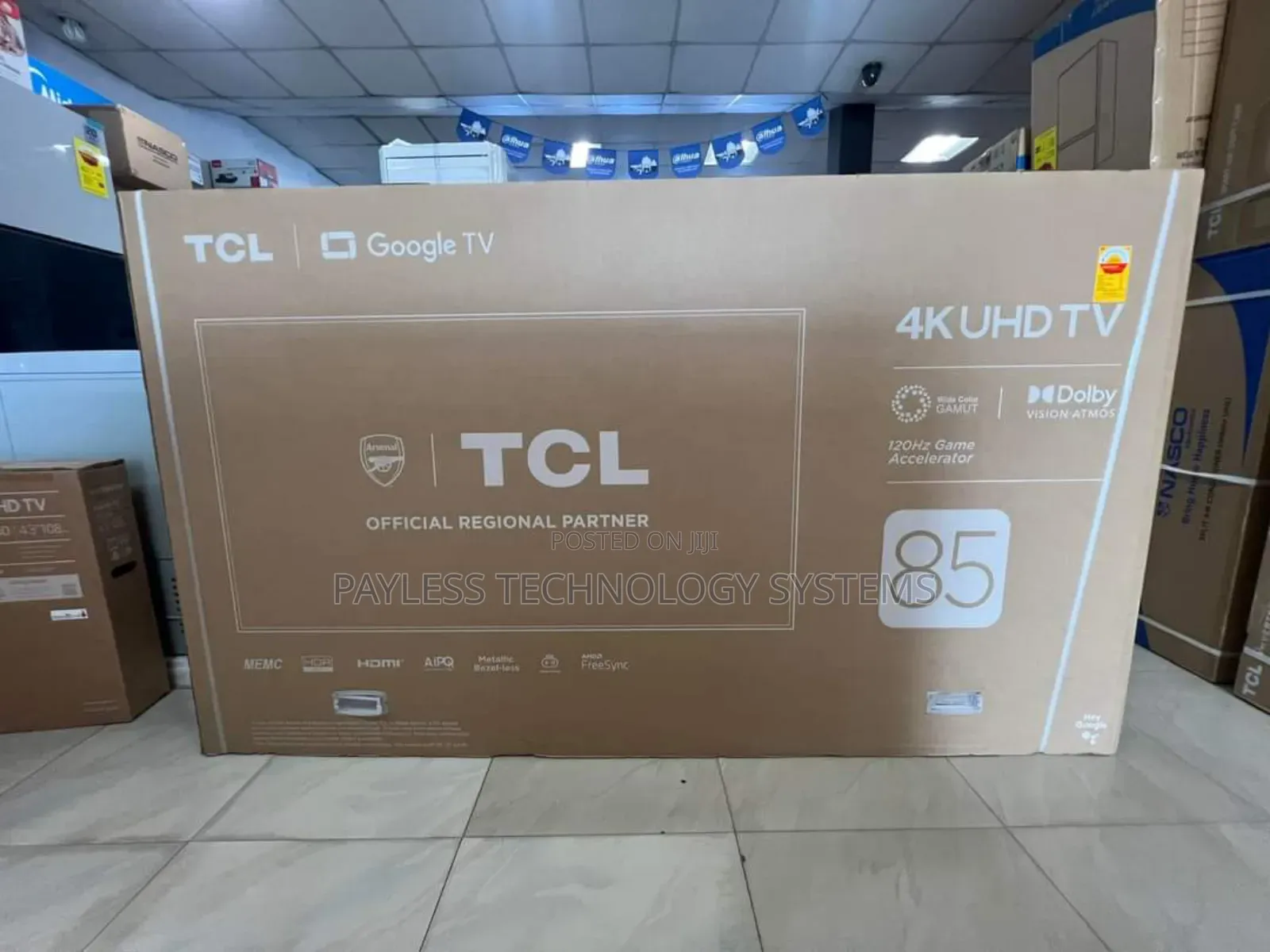 Tcl 85 Android Uhd Digital Satellite Televisions