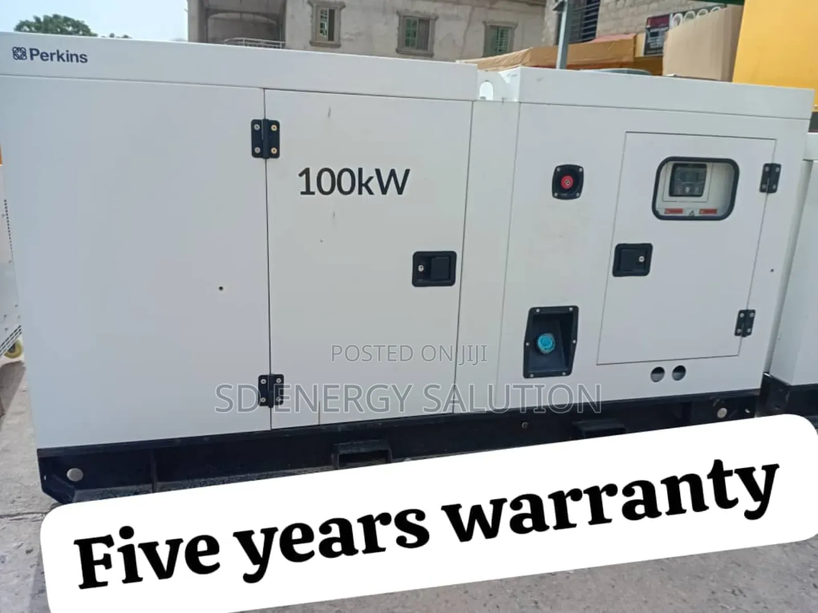 Silent Gen 100kva 100kw Perkins Diesel Plant
