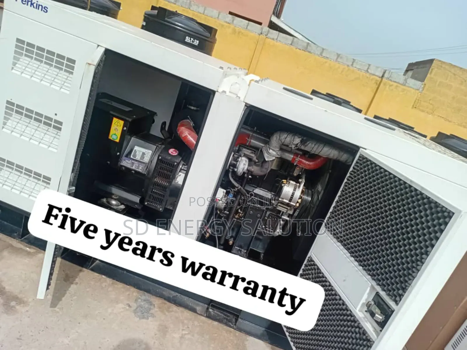 Quite Power 100kva 100kw Perkins Diesel Plant