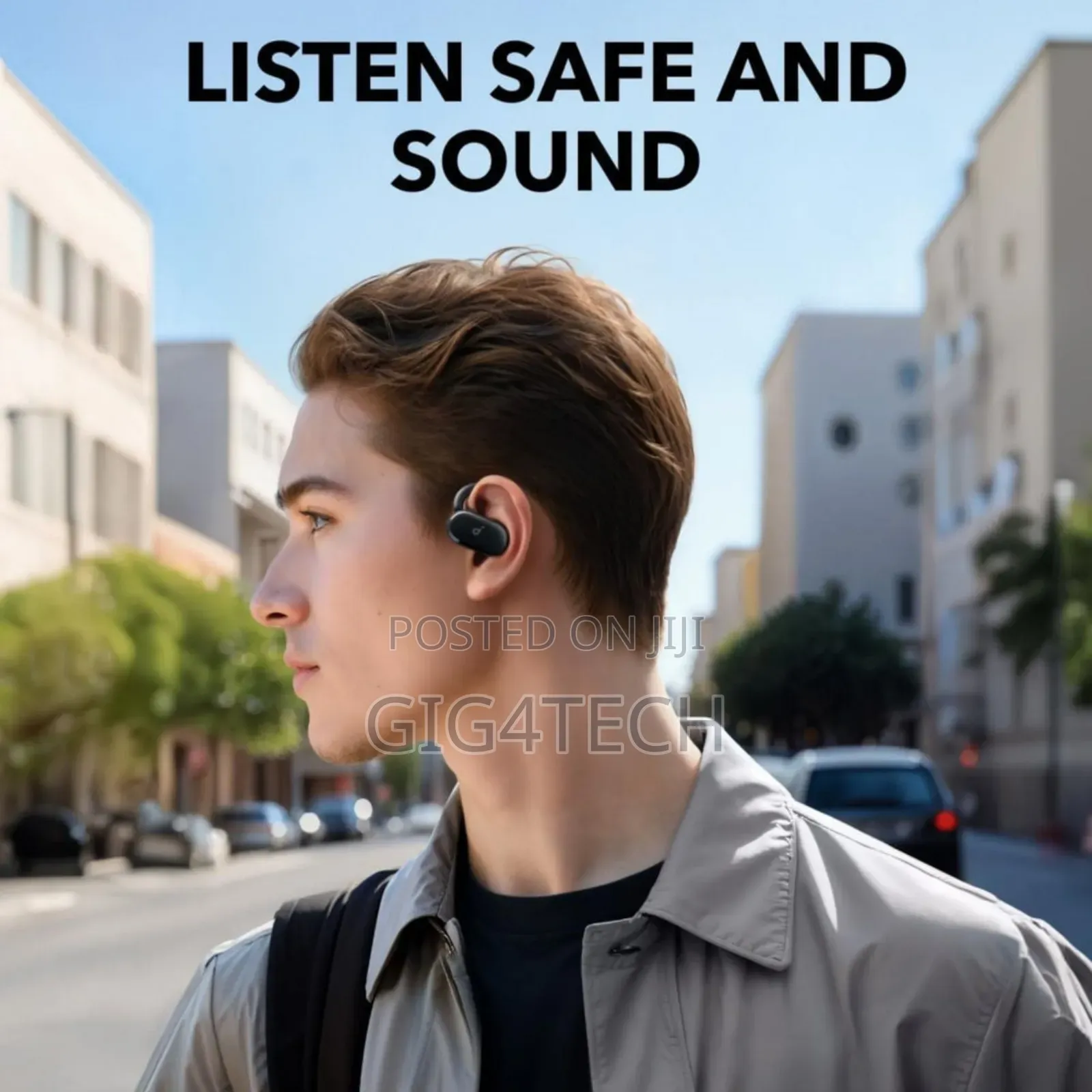 Anker Soundcore V20i Open-Ear Earbuds -
Black