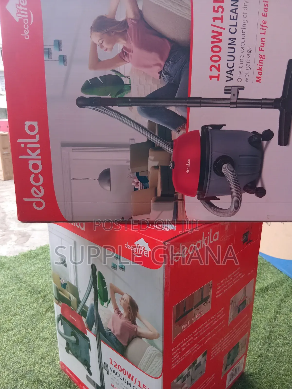 Unique 1200w/15l Decakila Vacuum Cleaner Energetic System