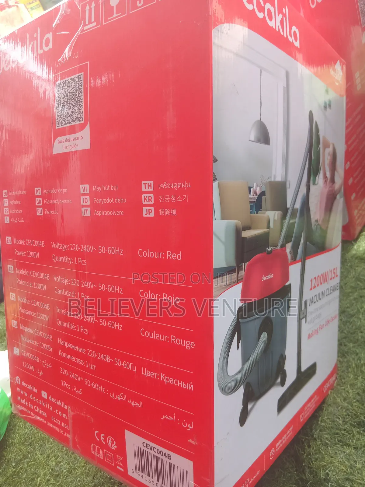 Decakila High-Performance 15lvacuum Cleaner Decakila Cleaner