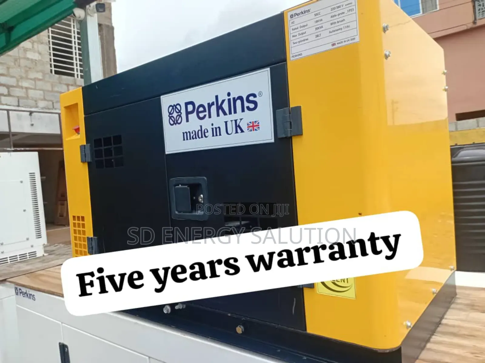 Futuristic Gen 20kva Perkins Diesel Generator