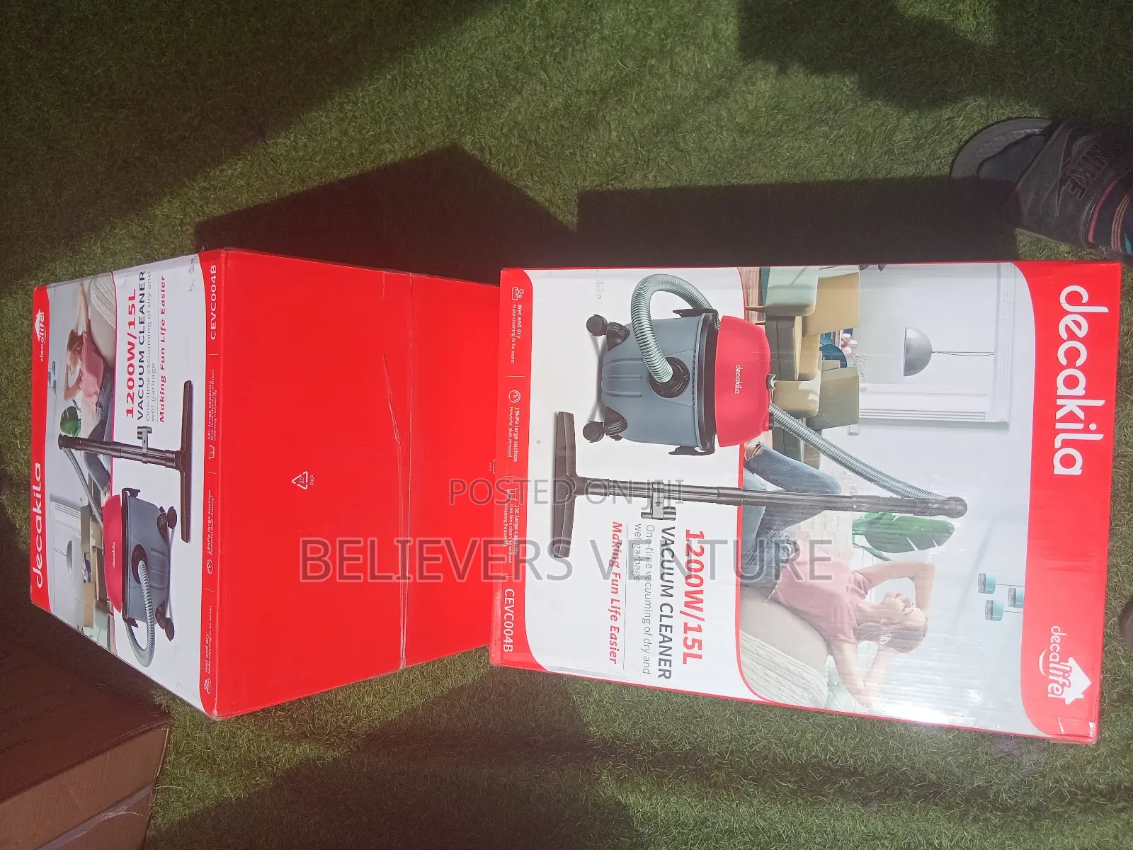 Decakila Appliance 1200w/15l Vacuum Cleaner Decakila Cleaner