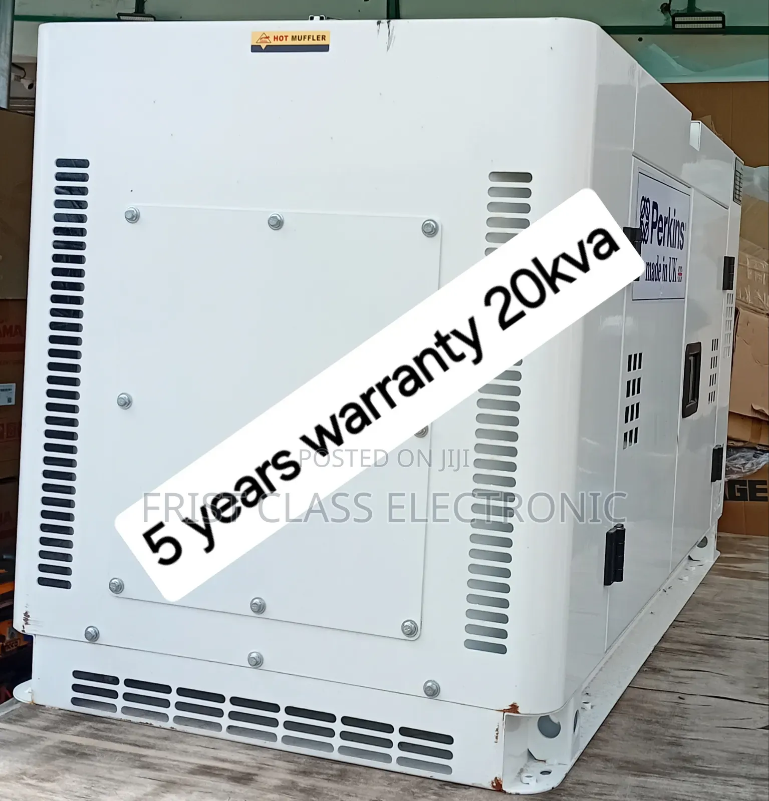 Uninterrupted Power Capacity 20kva Silent Diesel Generator