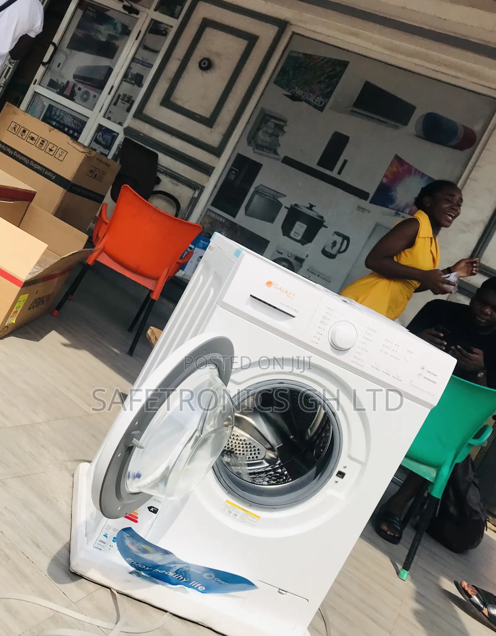 Clean and Reliable Galaxy 6kg Fullauto Front Load Washer