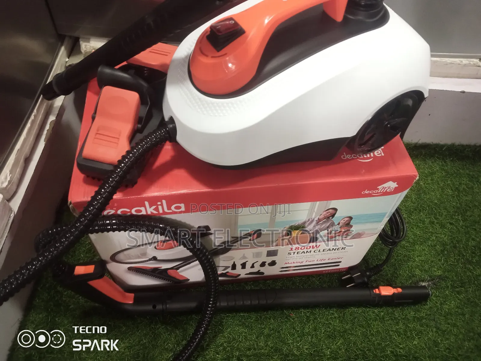 High Temperature 110° Steam Cleaner Decakila Steam Cleaner