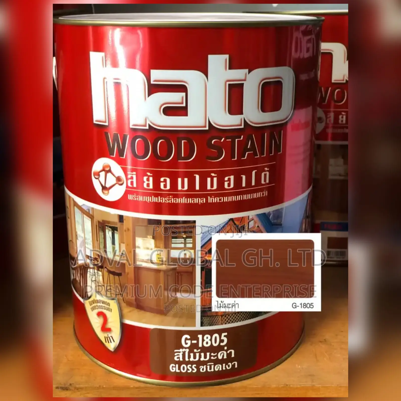 Wood Stain Natural Thinner Based 5l