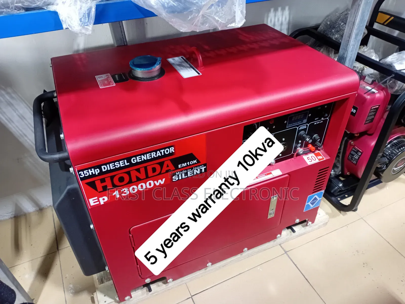 Portable 10kva Silent Diesel Generator for Home Purposes