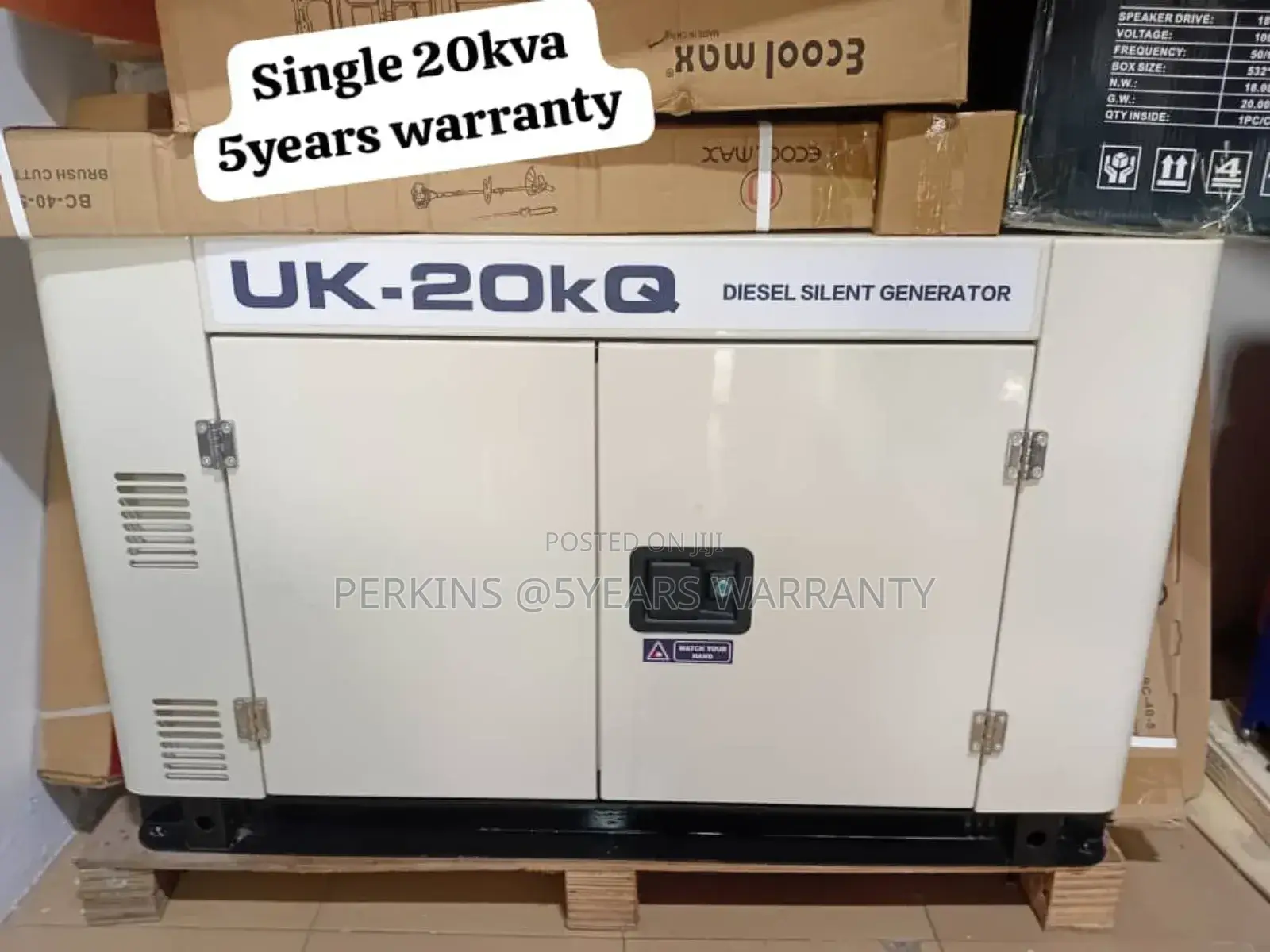 Uk Technology 20kva Single Phase Diesel Generator 20kva