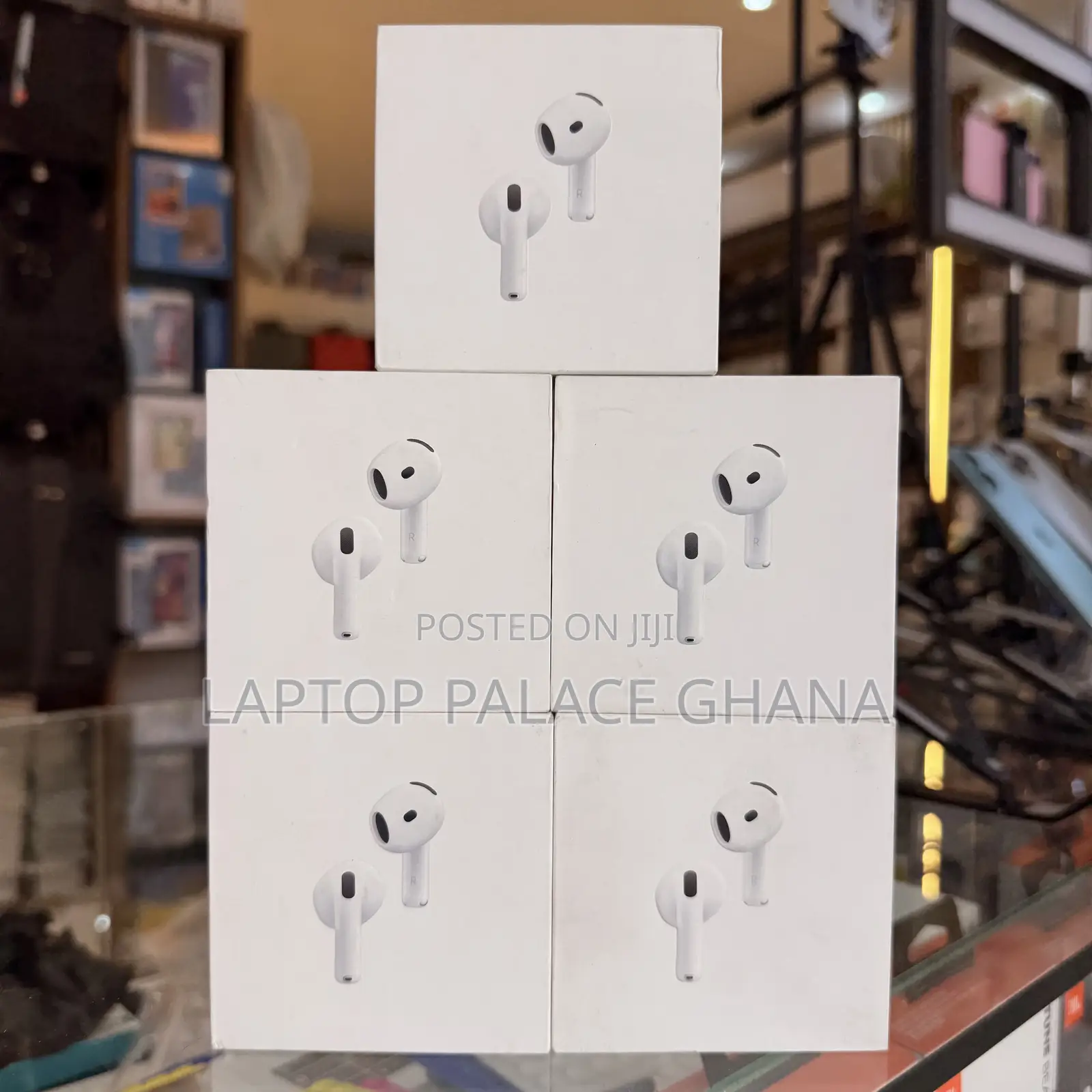 Apple Airpods 4 Wireless Earbuds, With Noise Cancellation