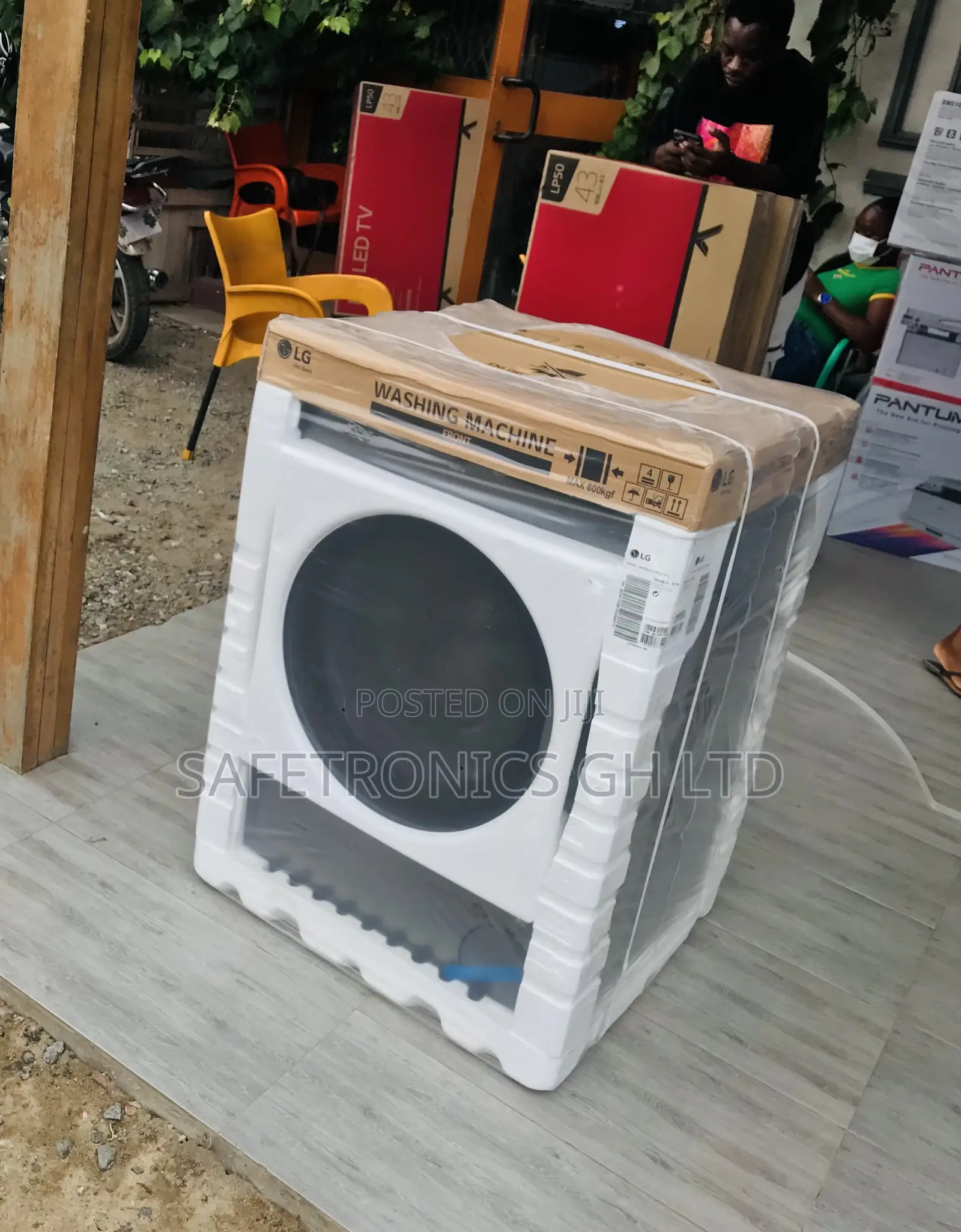 Aquachill Lg Frontload 8kg Fullauto Smart Inverter Washer