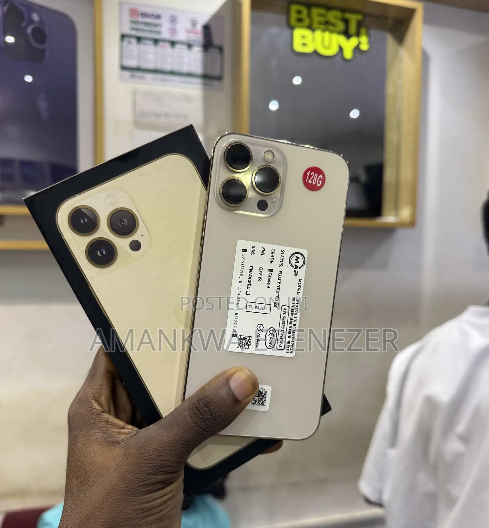 New Apple iPhone 13 Pro Max 128 GB Gold