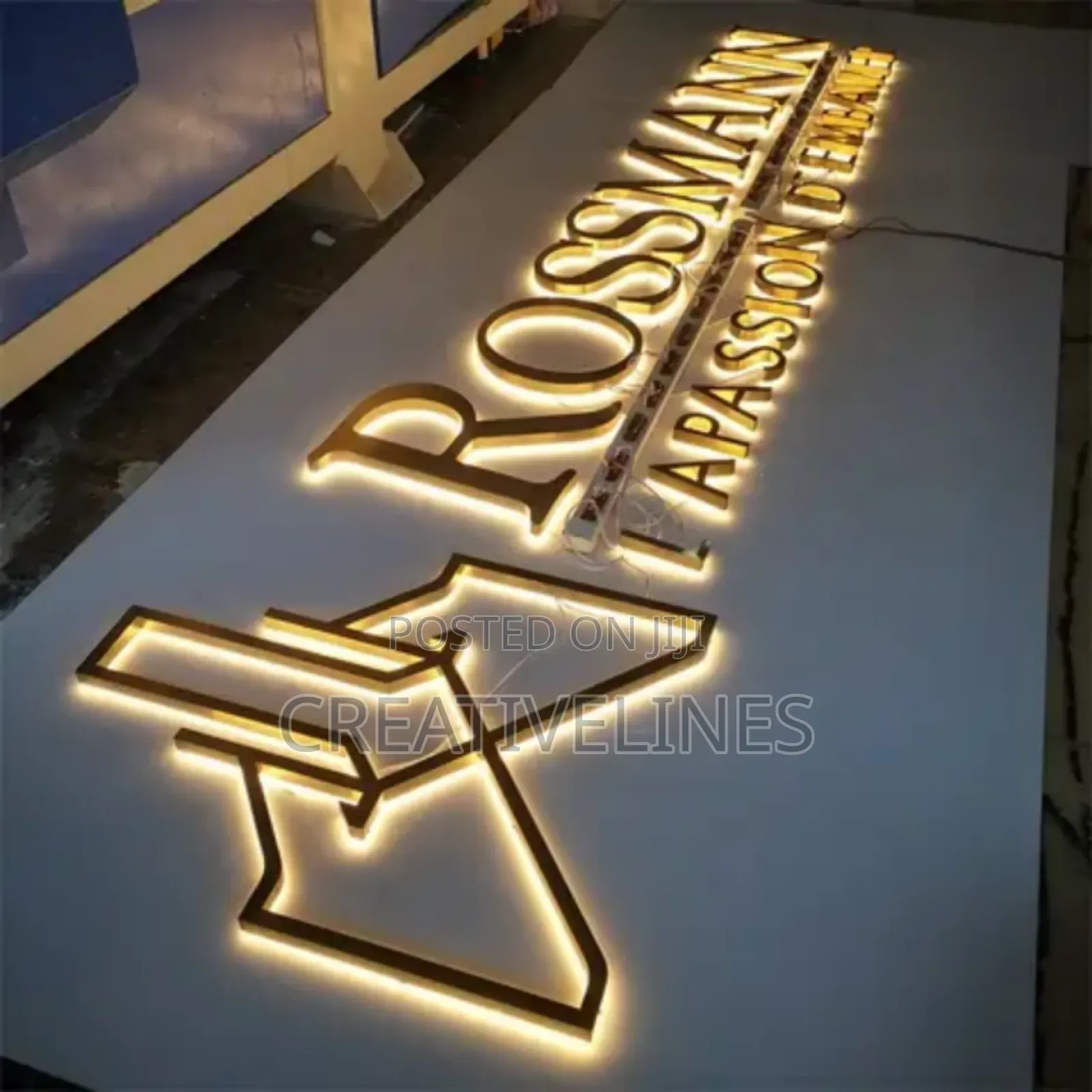Lighting Letters Signage