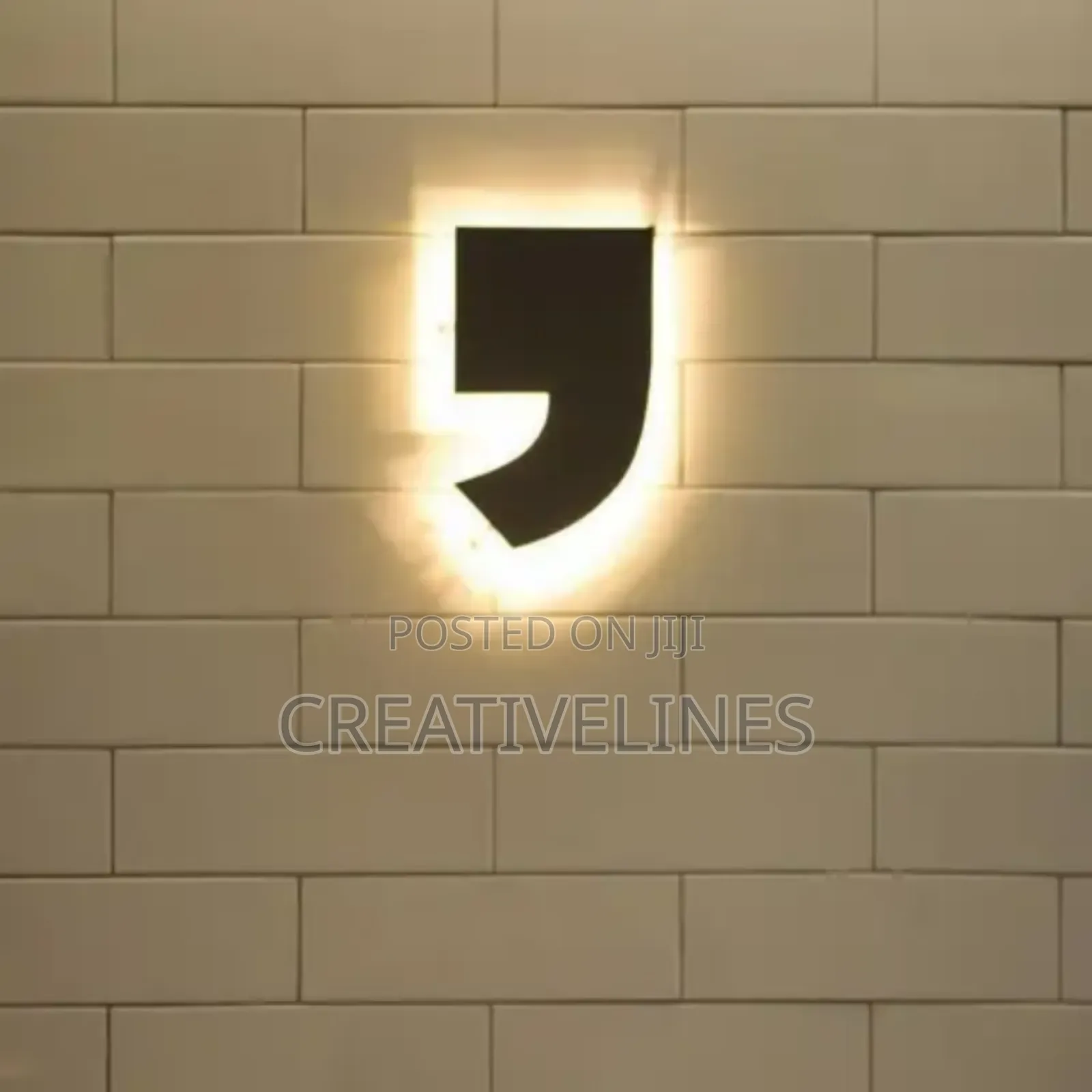 Lighting Letters Signage