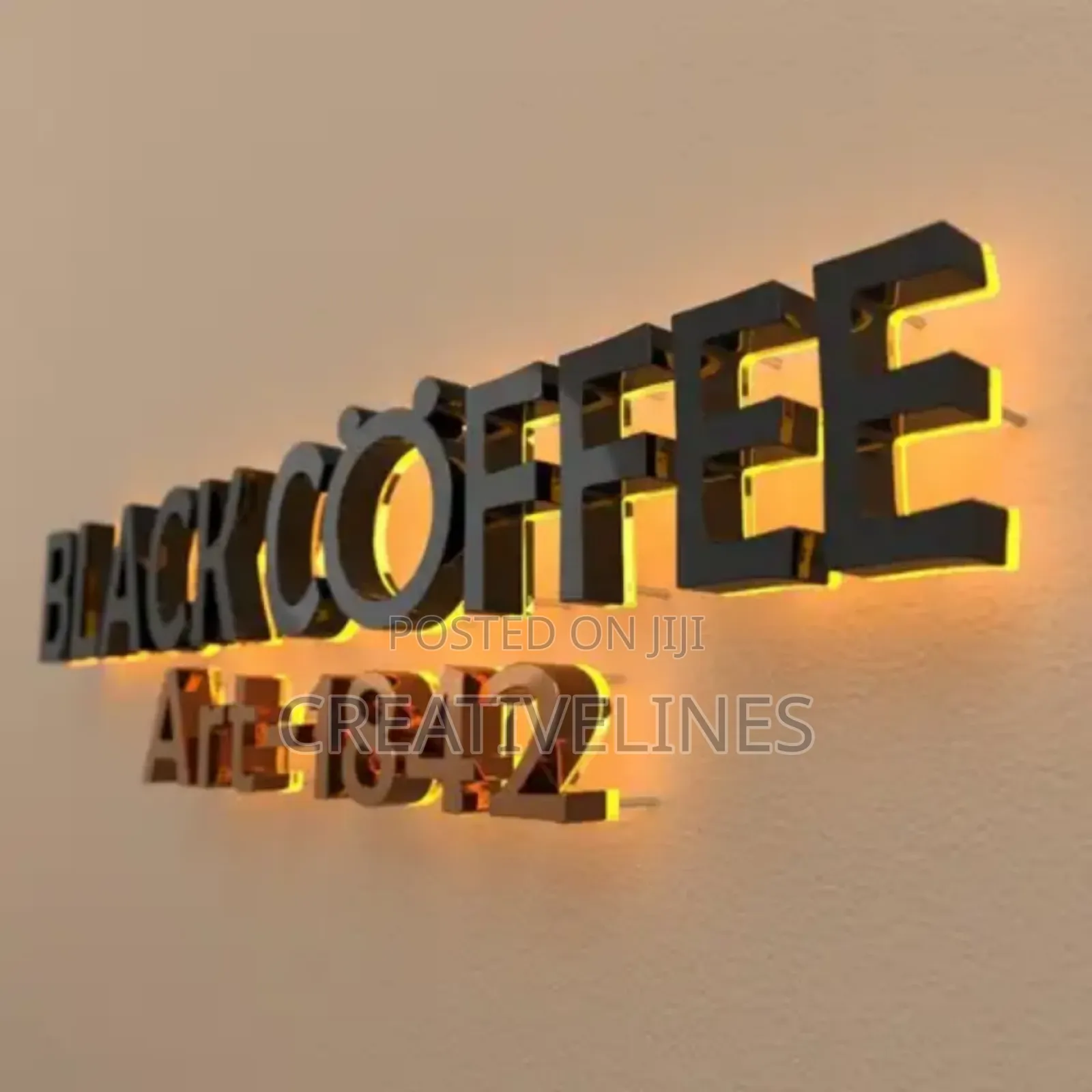 Lighting Letters Signage