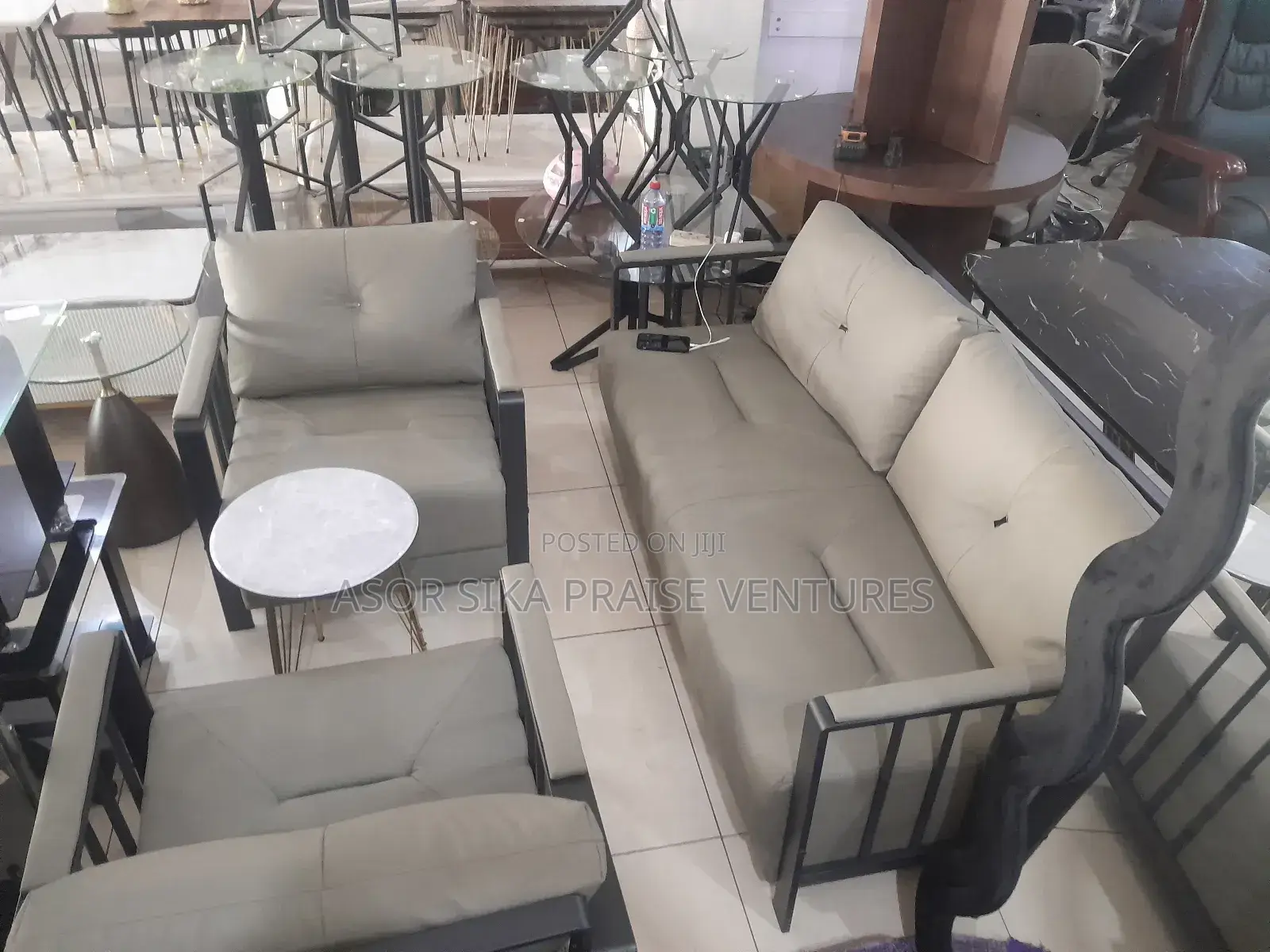Office Leather Sofa