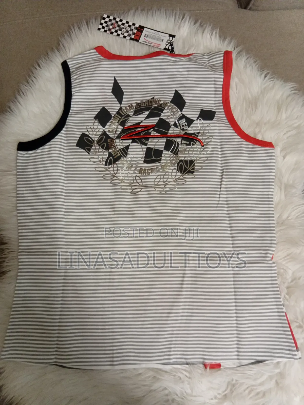 Multi Colored Sleeveless Top for Ladies