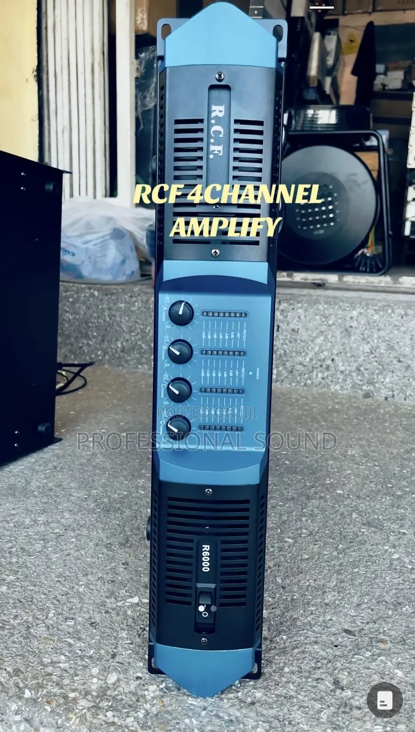 RCF 4 Channel Amplifier