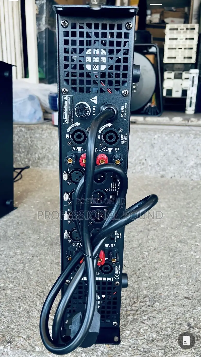RCF 4 Channel Amplifier