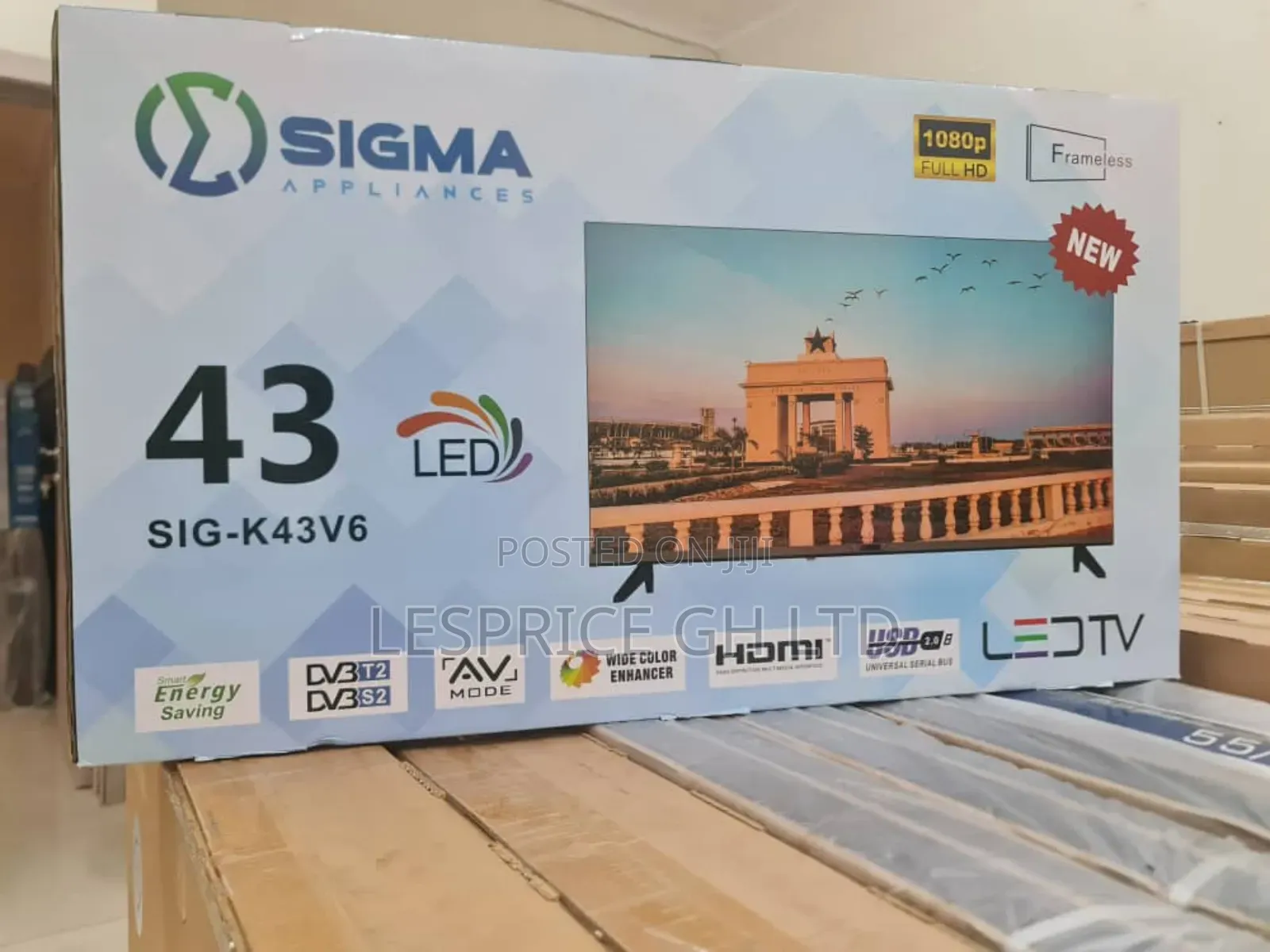 Sharp Visuals - Sigma 43" Led Tv