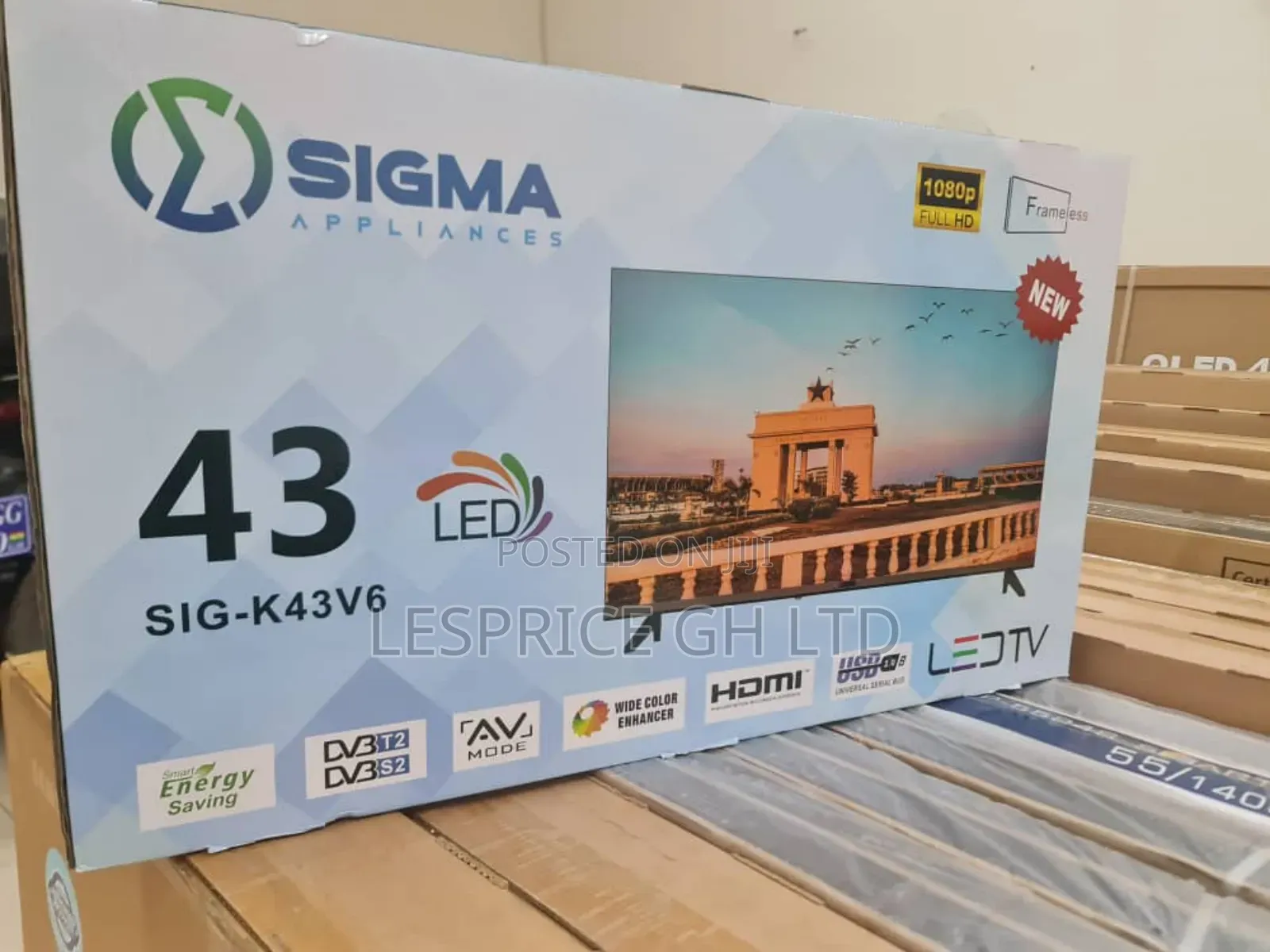 Sharp Visuals - Sigma 43" Led Tv