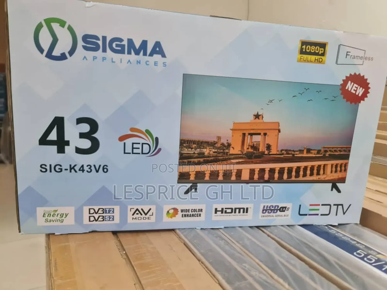 Sigma 43" Led Tv Watch in Style