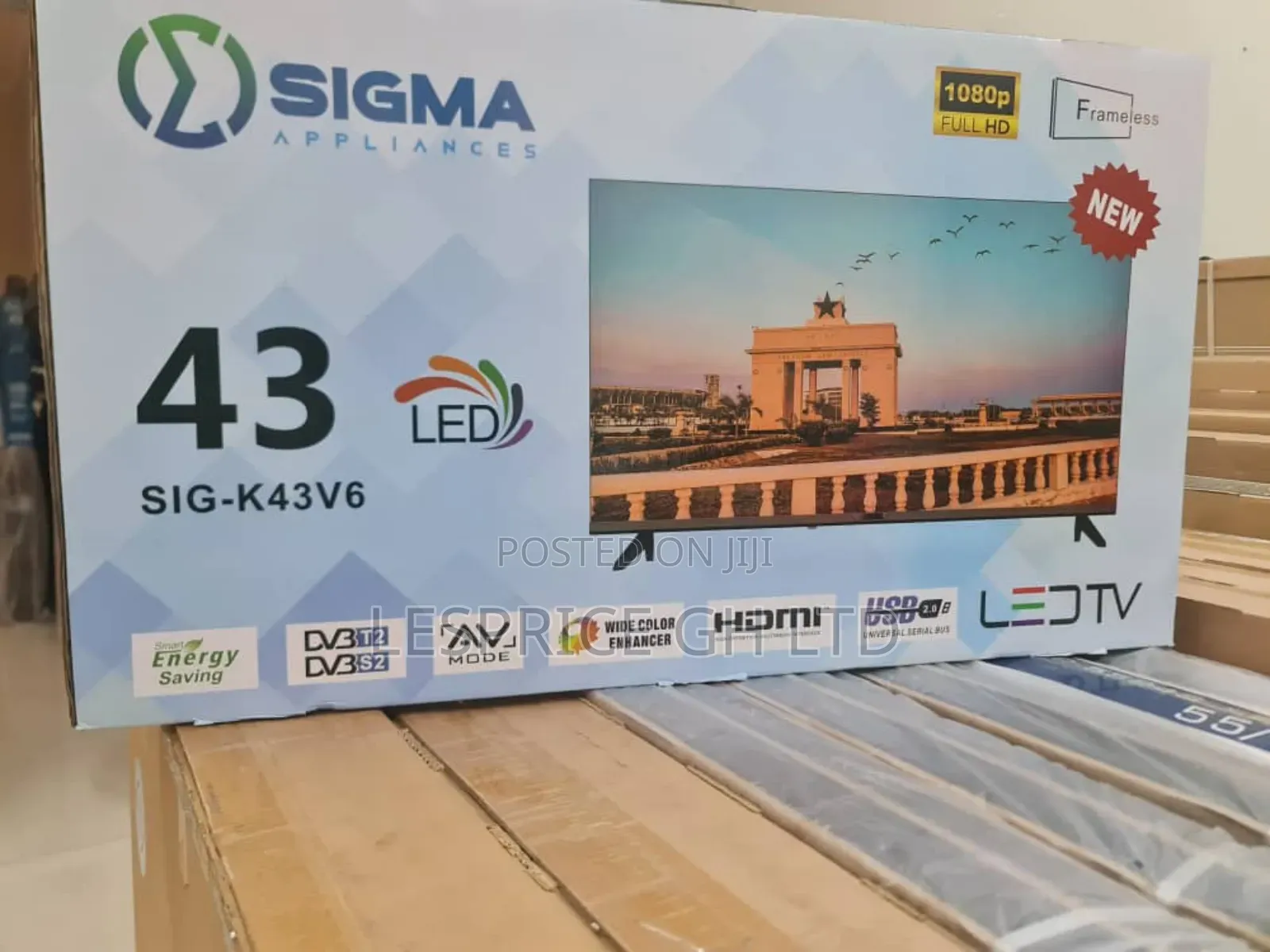 Sigma 43" Led Tv Watch in Style