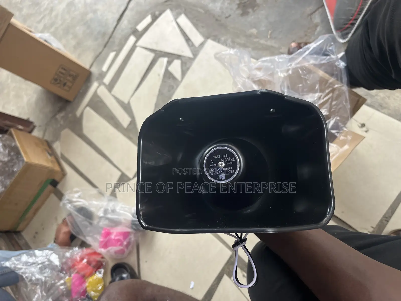 Siren Horn or Siren Speaker