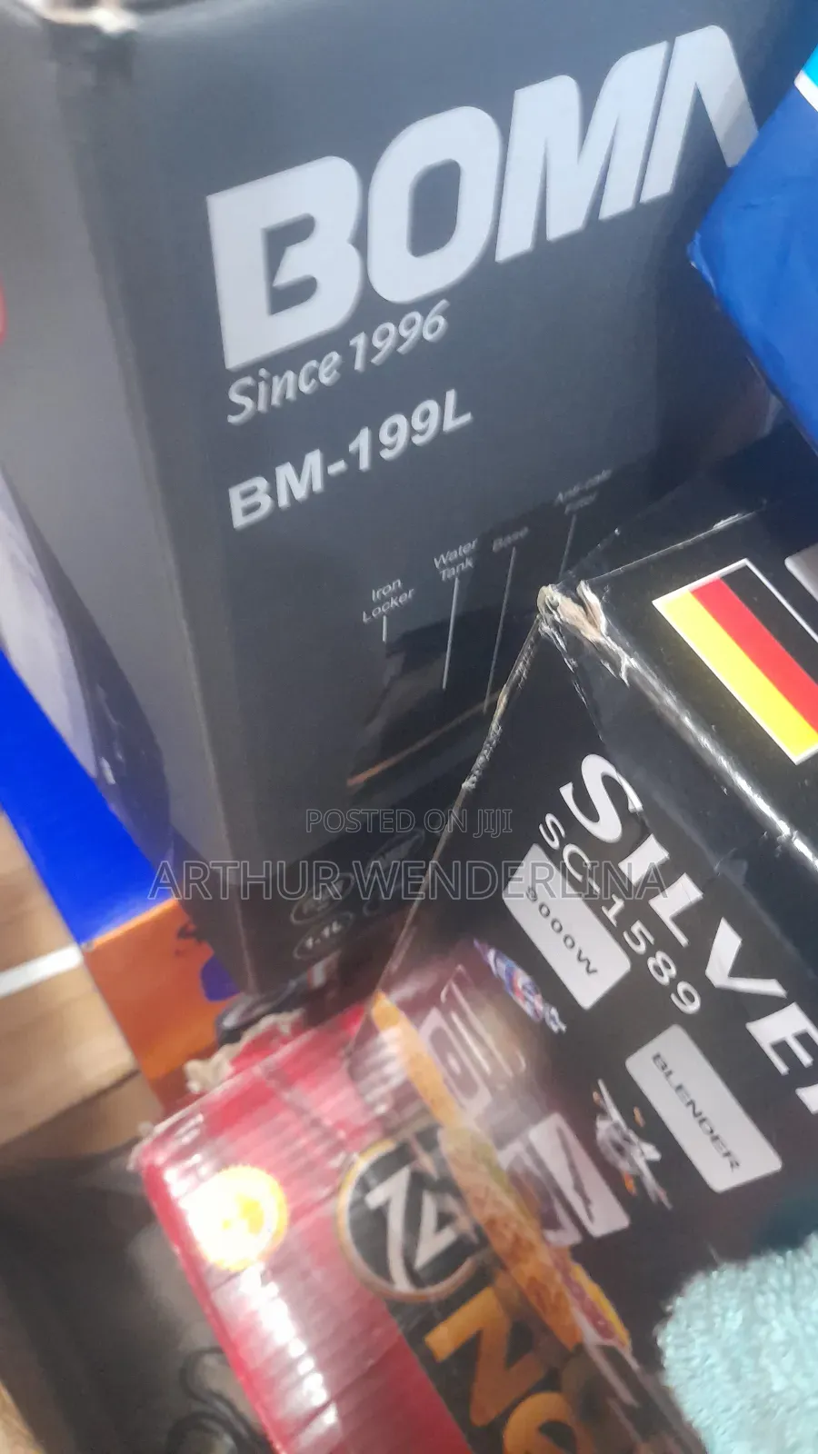 Bomn Pressure Steaming Electric Iron