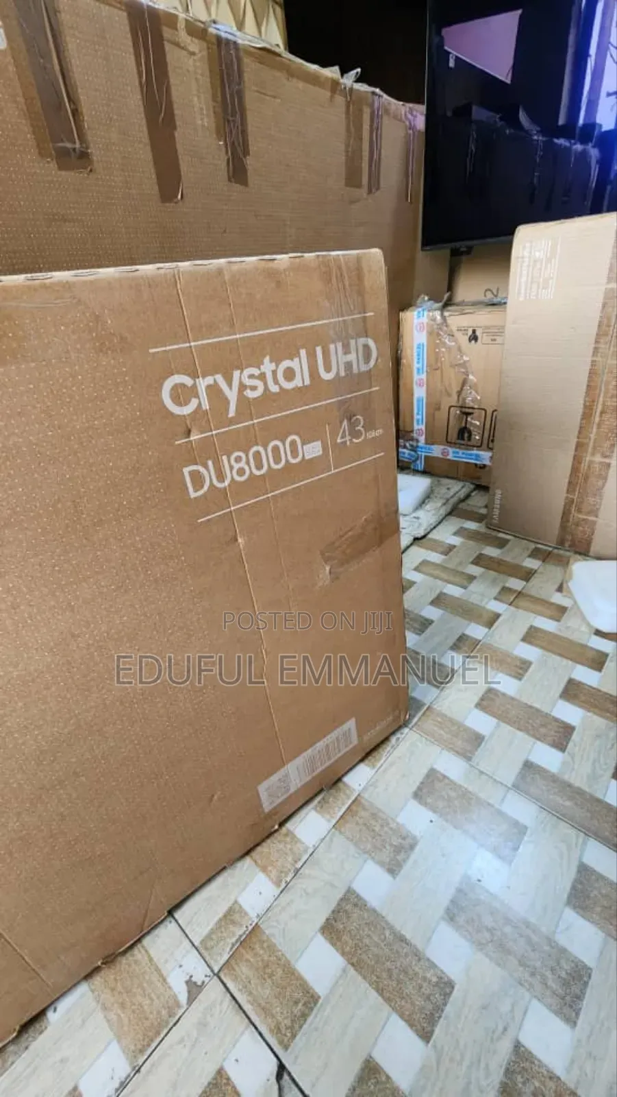 Samsung 43" Class Crystal Uhd Smart Apple Airplay Youtube