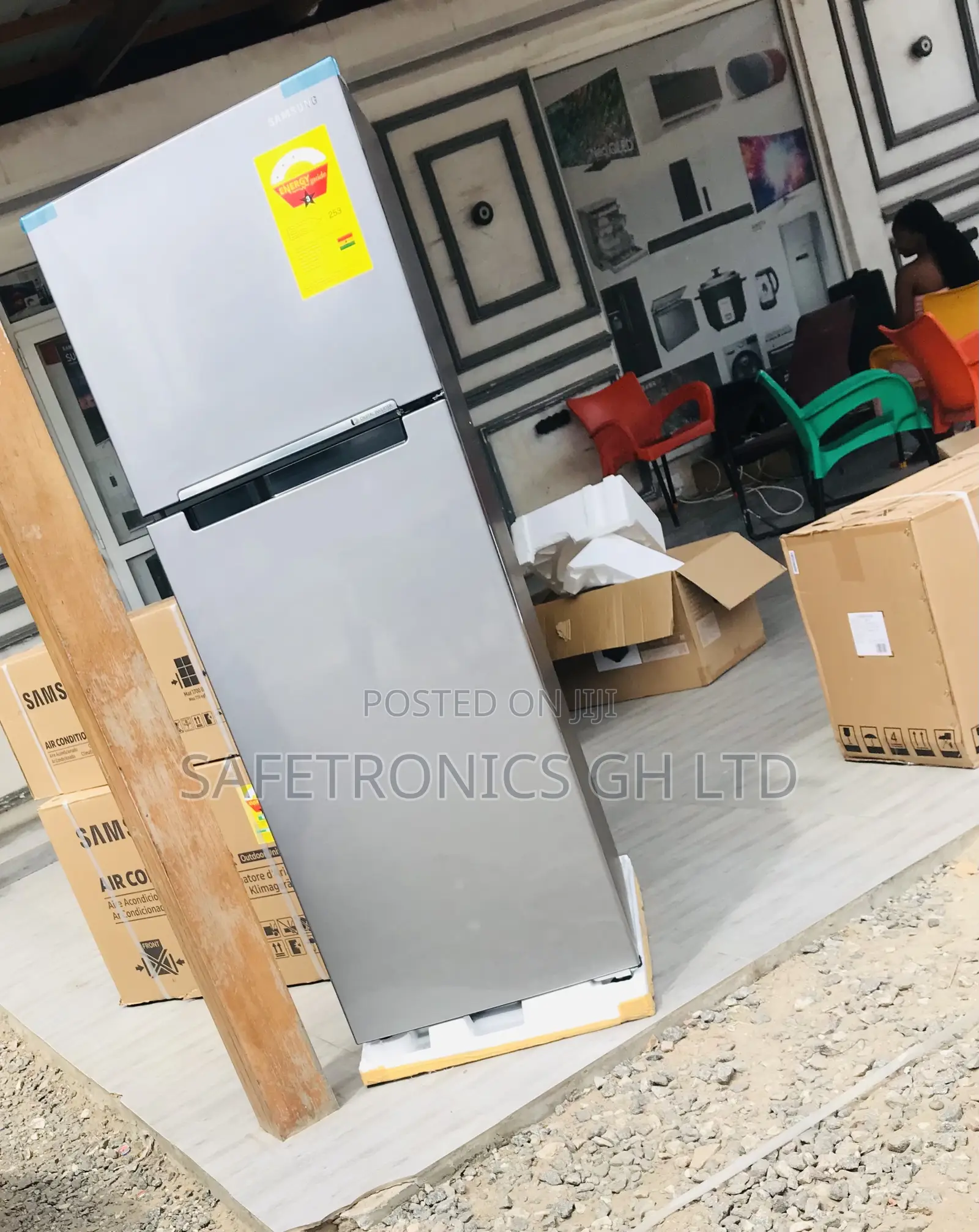 Fast Chilling Samsung Rt-31 Doubledoor Grey Topfreezer
