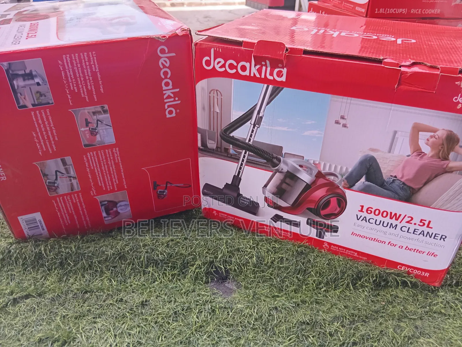 Decakila Super Suction Vacuum Cleaner Vacuum Cleaner 1600w