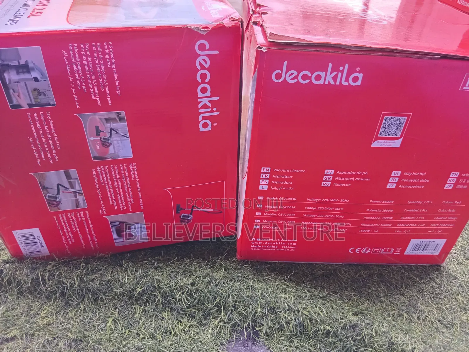 Durable 2.5l Spacious Decalife Product Vacuum Cleanercleaner