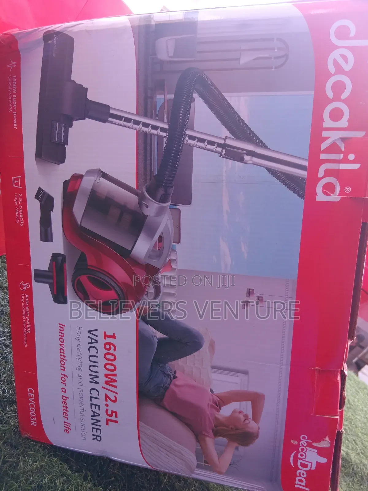 Eliminate Home Dust + Decalife Vacuum Cleaner Cleaner 2.5l