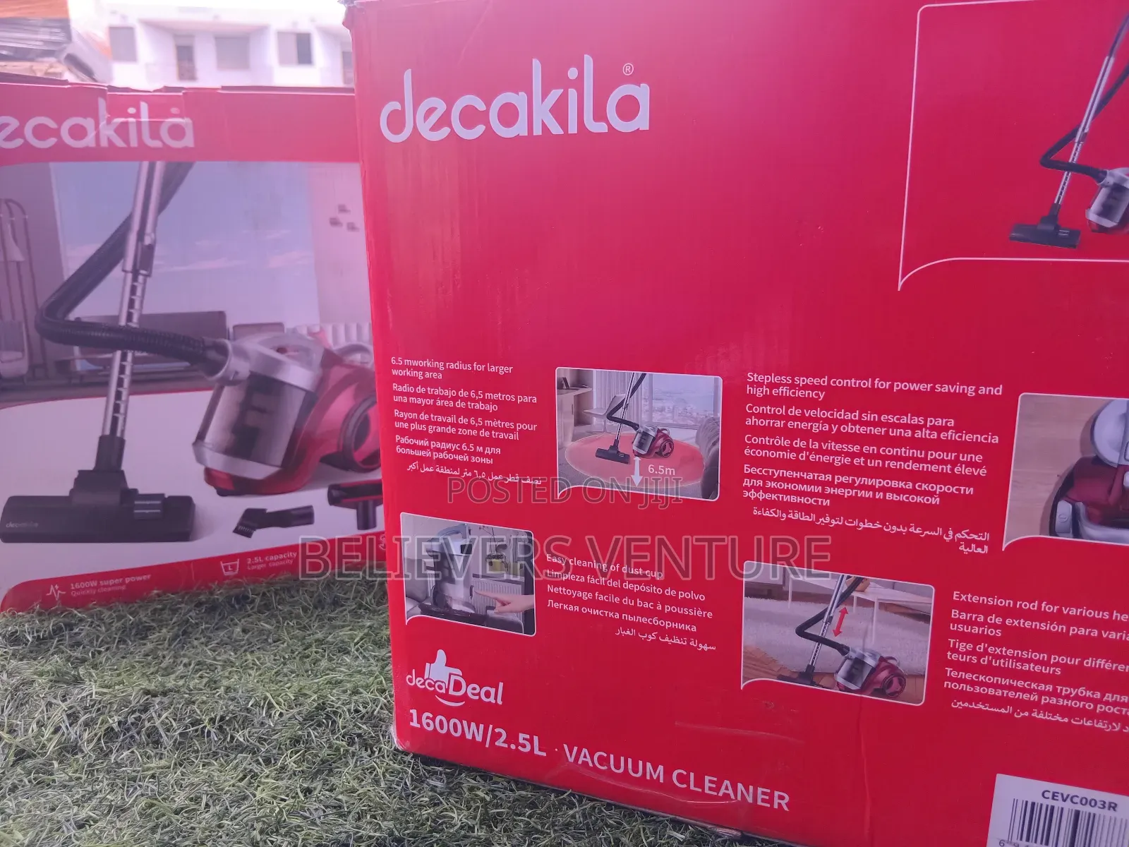 Vacuum With Ease Decakila Vacuum Cleaner Vacuumcleaner 2.5l
