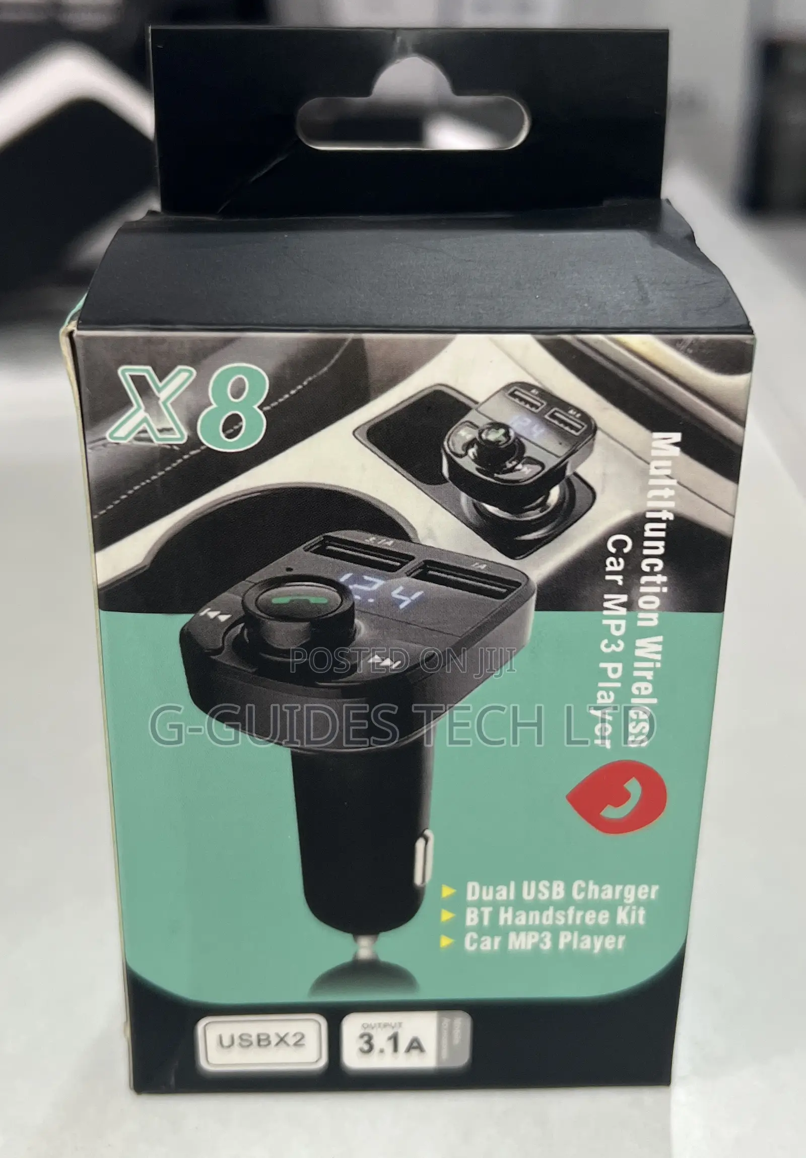Car Mp3 Player X8 Wireless Car Bluetooth Adapter X8