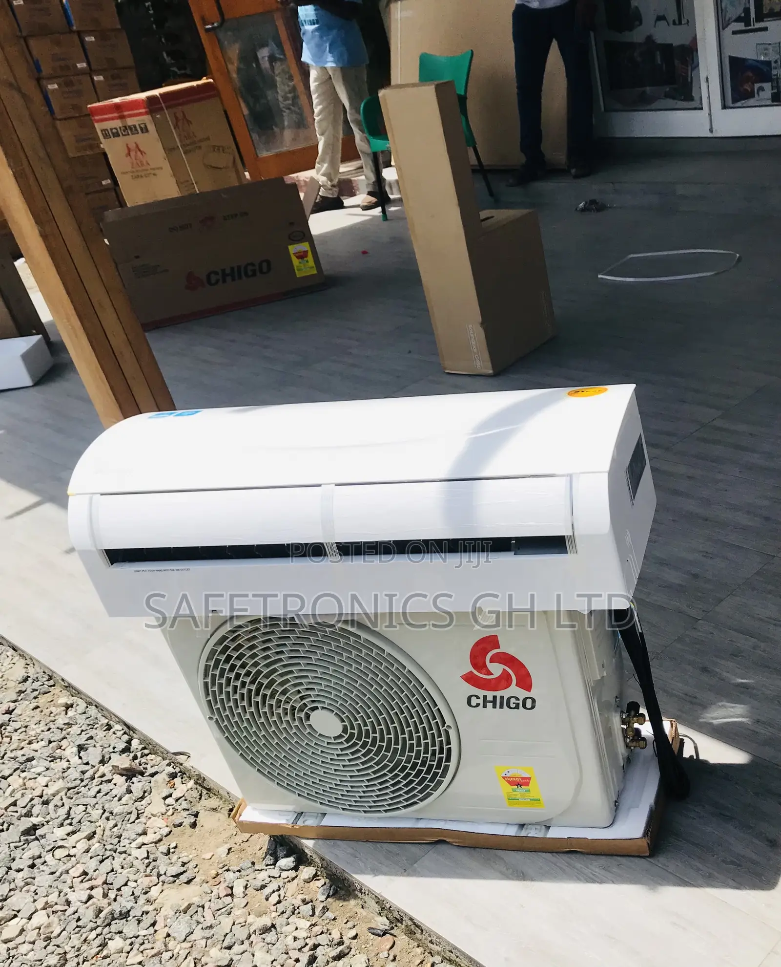 Chillout White R410 1.5 Horsepower Split Type Chigo Ac