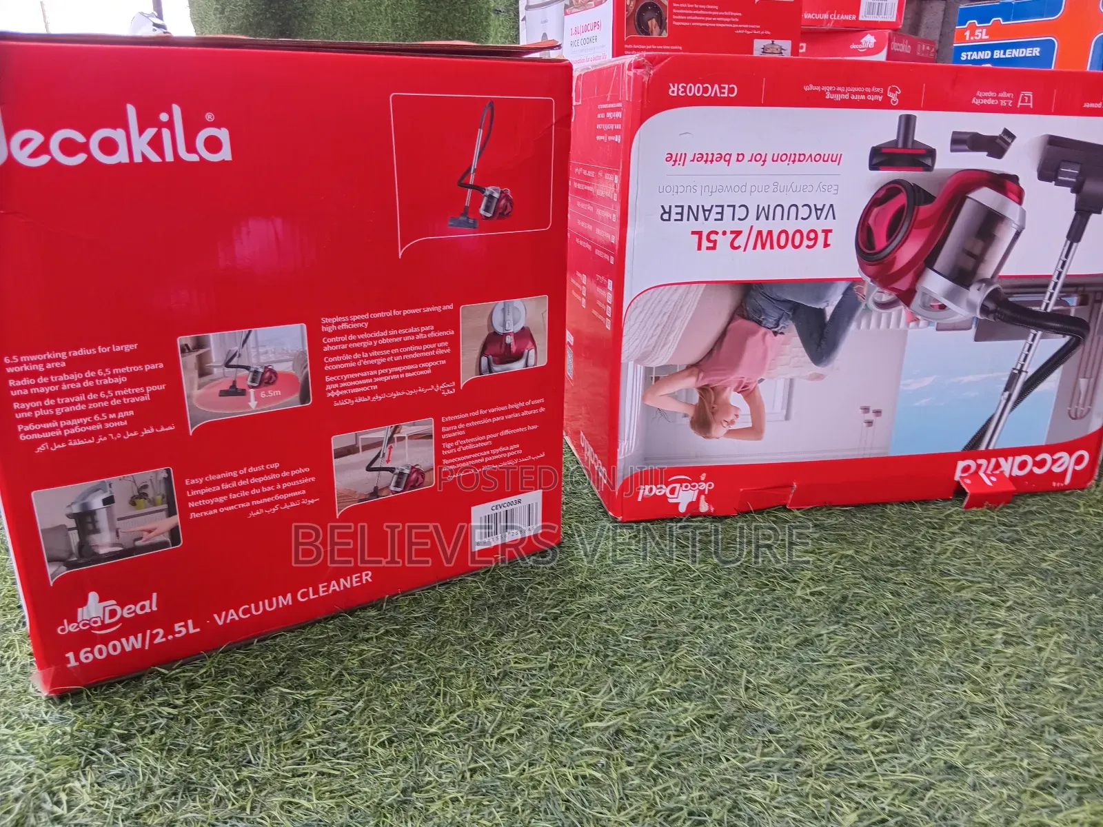 Order Today 1600w Large Capacity Vacuum Cleaner Deca Cleaner