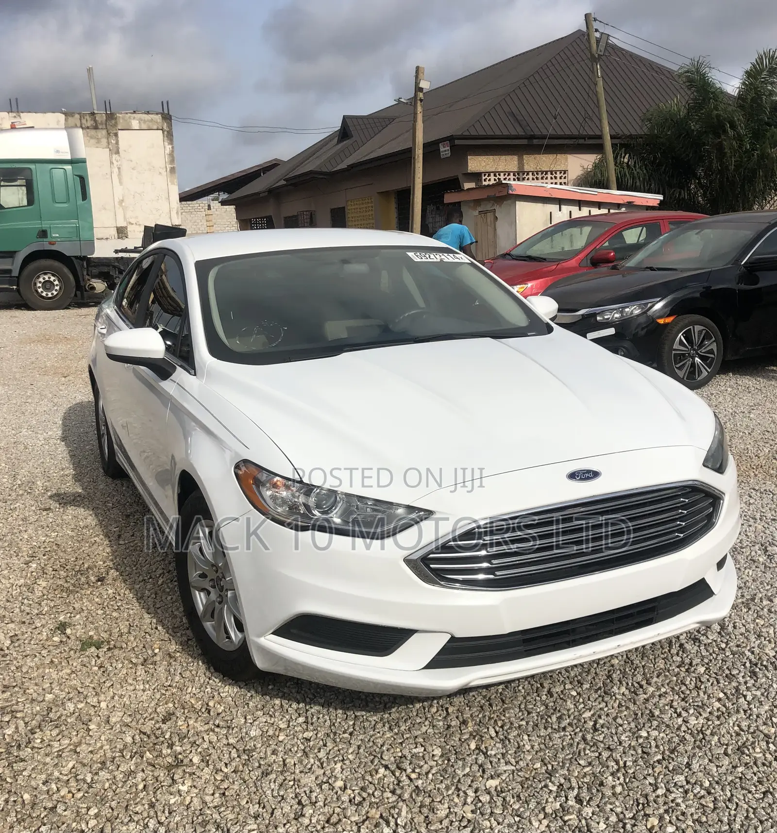 Ford Fusion SE AWD 2017 White