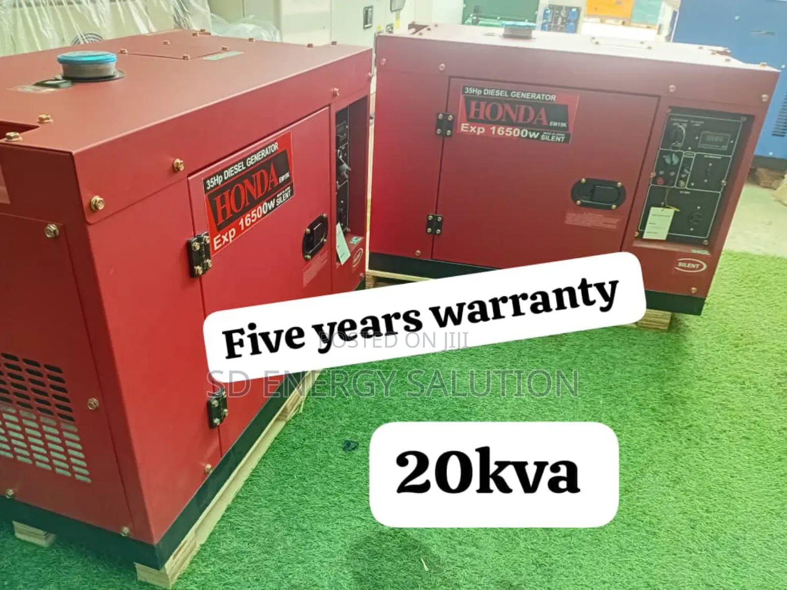 High Grade Power 15kva 16500watt Diesel Honda Diesel Engine