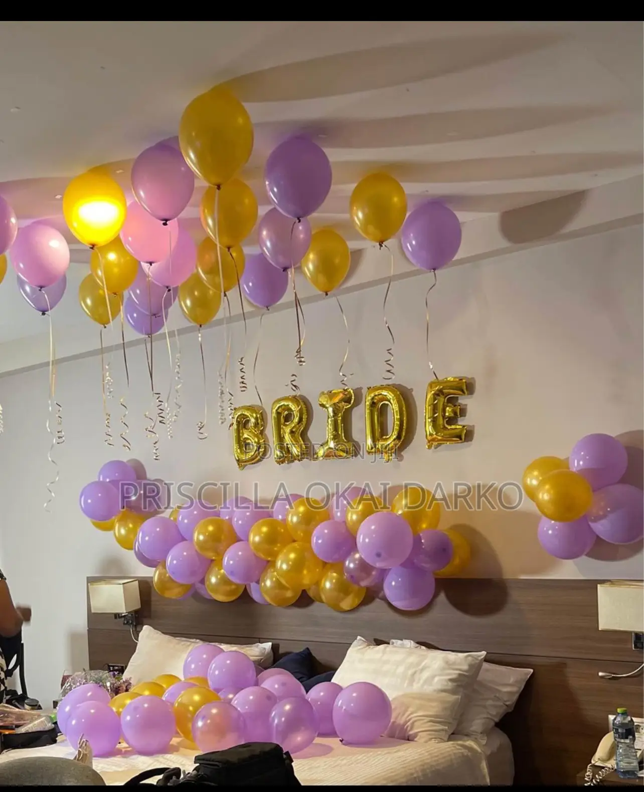 Balloon Room Decorations Birthday and Bridal Room