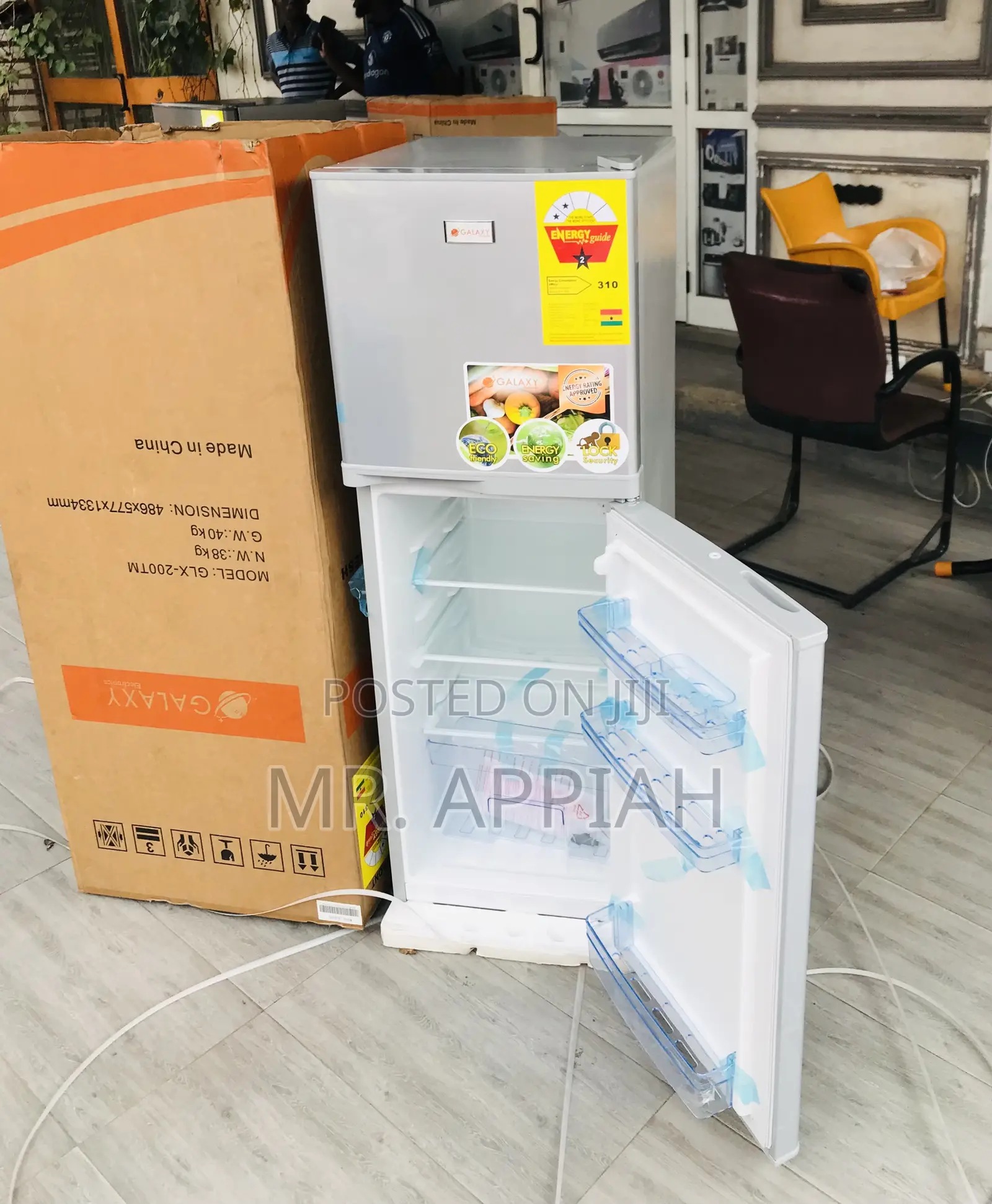 Wonderful Made Galaxy Double Door Electric Fridge,Silver