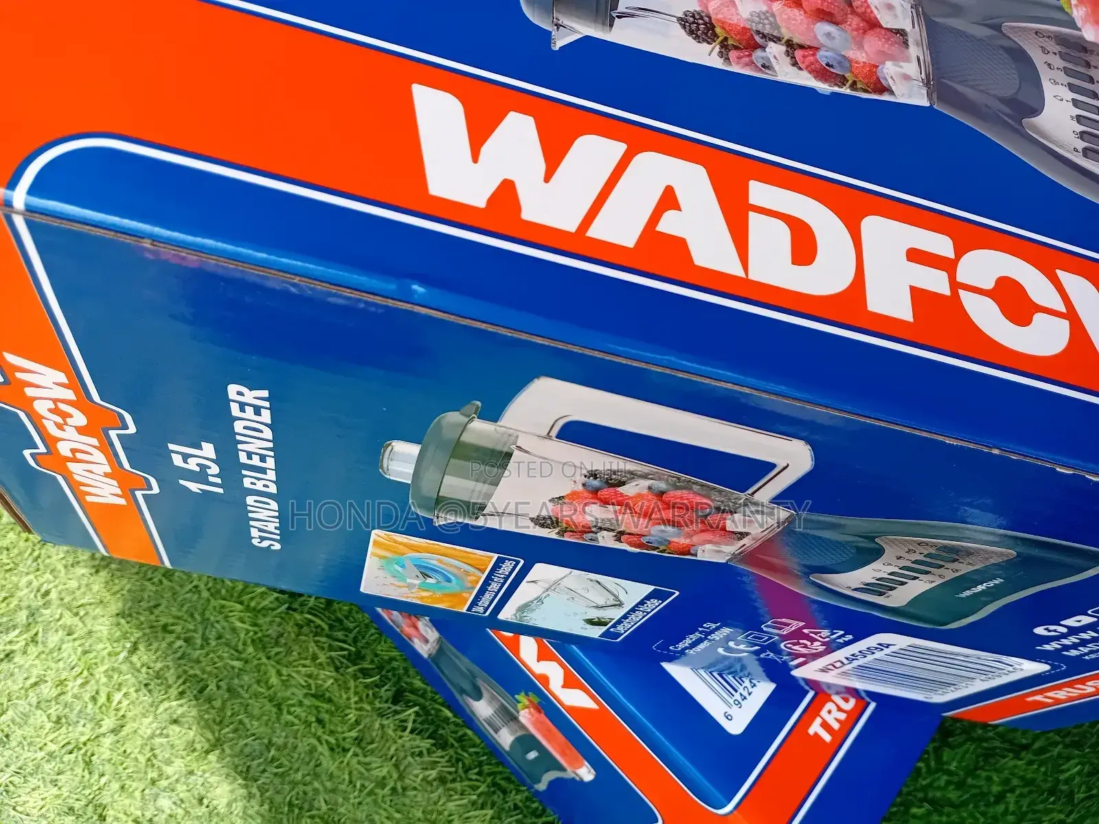 Hazardous Wadfow Stand 1.5l Blade Blender Power